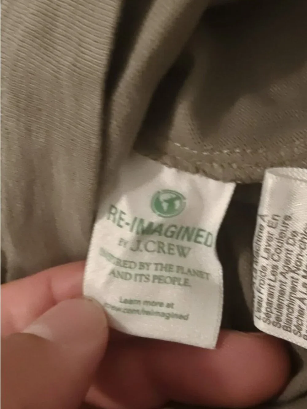 J. Crew Men's Garment Dyed Green Medium Short Sleeve Henley Shirt 100 Cotton New